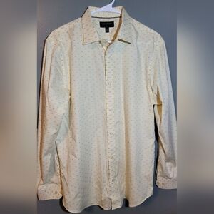 Banana Republic Mens Gingham Shirt Large Preppy Modern Quiet Luxury